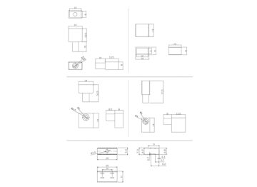 Dimension Drawing (without table) - AC360Z accessory kit 0612 S