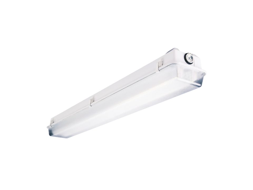 Metalux 2-Light 8 ft. White Fluorescent Strip Light with 2 T12