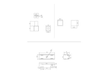 Dimension Drawing (without table) - AC360Z accessory kit 0808 T
