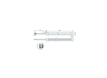Dimension Drawing (without table) - LS360S LED6 P10 4000K L5 0808 T