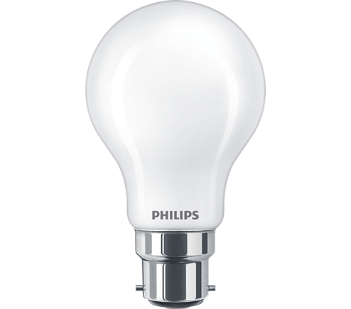 4 x Philips LED Frosted B22 Bayonet Cap 40W Warm White Light Bulbs Lamp 470 Lm 
