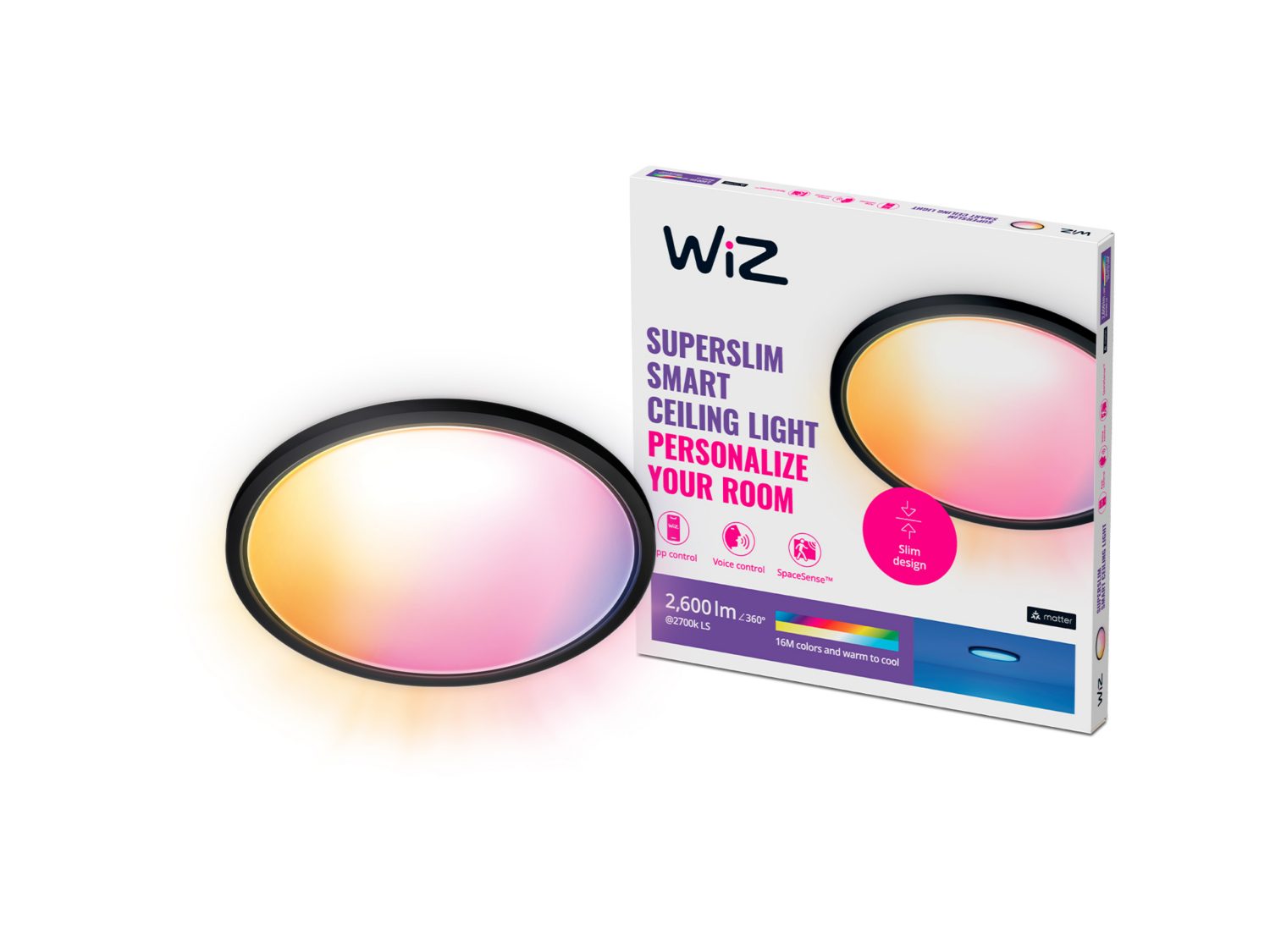 CEILING LIGHT Superslim Ceiling 22 W WiZ