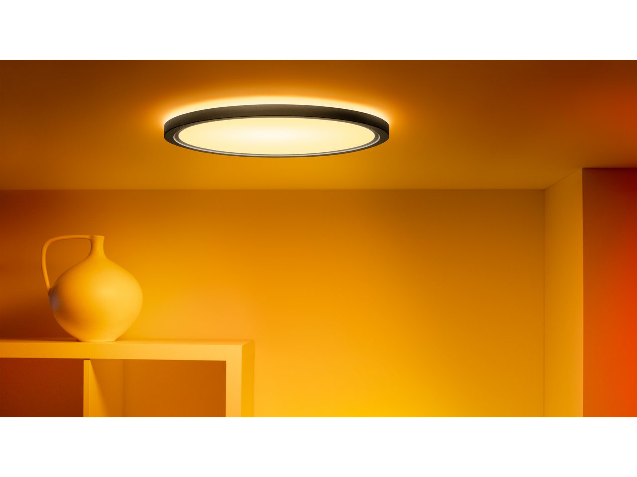 WiZ Plafondlamp SuperSlim - Diameter: 30 cm - Warm- tot Koelwit Licht