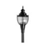 Serenade DSX LED Post Top (S55) 32 LED, 350mA, Prism Globe w/o Cage, 3000K, Type II