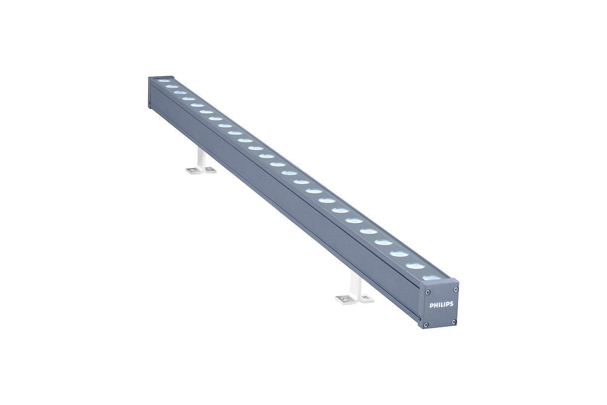 UniStrip G4 – Förstklassig linjär utanpåliggande LED-armatur för fasta och dynamiska arkitektoniska belysningstillämpningar utomhus
