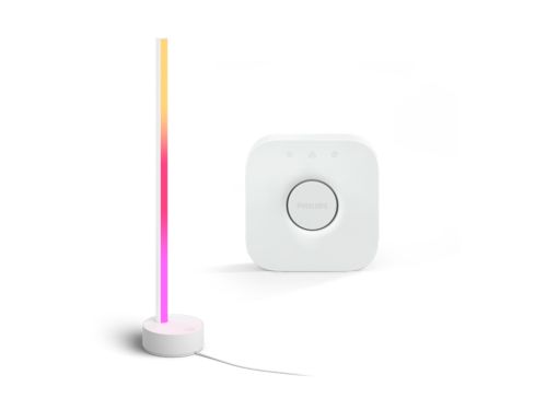 Pack&nbsp;: lampe à poser Gradient Signe + Hue Bridge