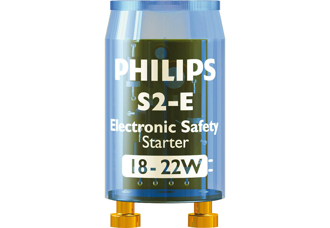 Philips Lighting Fluorescent Tube Starter S10 4-65W 220-240V 16w 18w 30w 36w 58w 