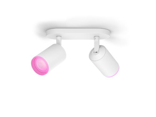 Hue White and Colour Ambiance Fugato double spotlight