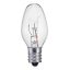 15W C7 Clear Candelabra Base Ceiling Fan