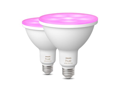 Hue White and color ambiance PAR38 - E26 smart bulb - (2-pack)