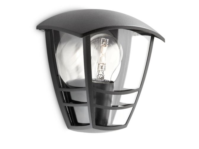 Close up of front of Creek Wall Light 60W E27 No-bulb