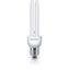 14 W (68 W) E27 Warm white Non-dimmable Stick energy saving bulb