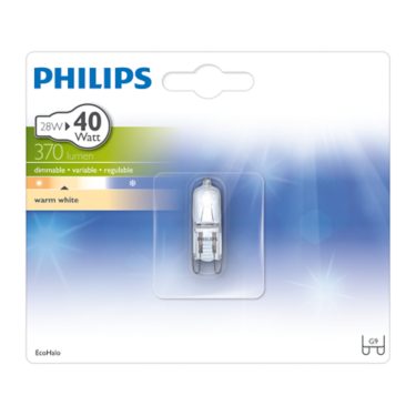 28 W 40 W G9 cap Warm white Halogen capsule bulb 925640644202 Philips lighting