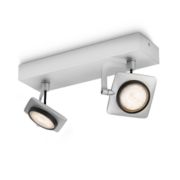 PHILIPS LED &agrave; intensit&eacute; r&eacute;glable Spot double Millennium