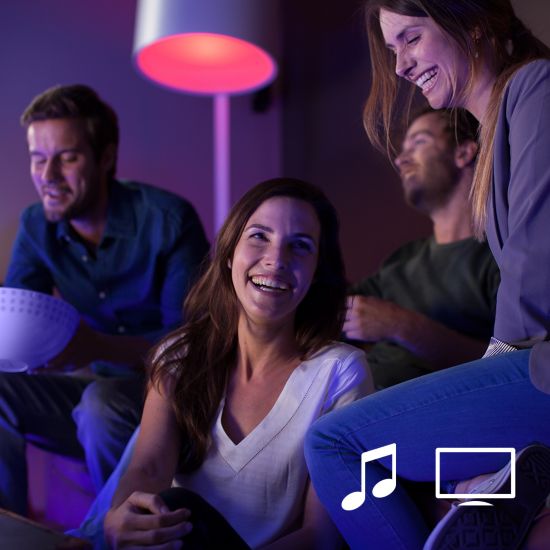 Sync your Philips Hue lights with films and music