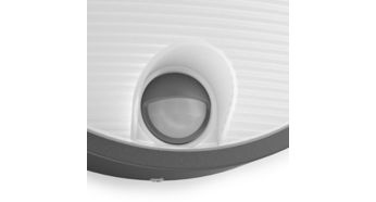 Motion sensor included, for convenience and reassurance