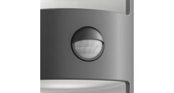 Sensor de movimiento incluido para total comodidad y tranquilidad