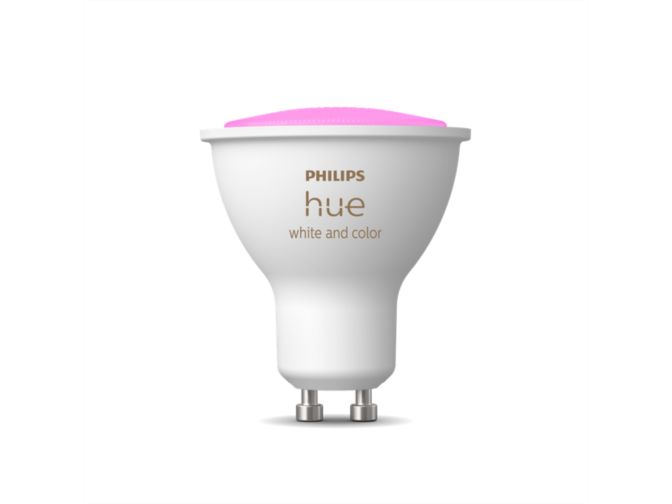 An image of product of the Hue White and Color Ambiance 1-pack GU10