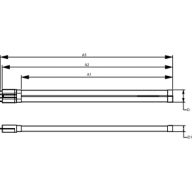 Dimension Drawing (with table) - 16.5PL-L/COR/22-835/IF22/P/4P/DIM 10/1