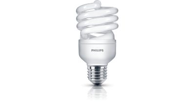 Tornado Compact fluorescent Spiral bulb