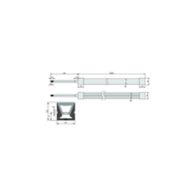 Dimension Drawing (without table) - LS360S LED6 P15 4000K DMX L5 1616 T
