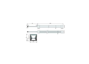 Dimension Drawing (without table) - LS360S LED4 P11 RGBW L5 1616 T