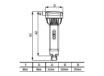 Dimension Drawing (with table) - 16PL-C/T/COR/42HV-5CCT/FF18/4P/10/1