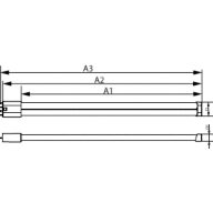 Dimension Drawing (with table) - 17PL-L/COR/22-835/MF22/G/4P 10/1