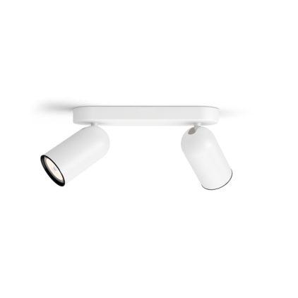 Close-up van de voorkant van Pongee plafond-/wandspot, 2x
