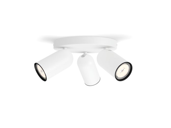 Close up of front of Pongee Ceiling/Wall Spotlight 3x