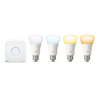 Gros plan de l’avant de Trousse de démarrage : 4 ampoules intelligentes E26 (60 W)