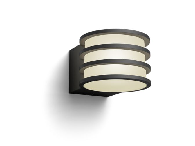 Close up of front of Lucca Outdoor wall light