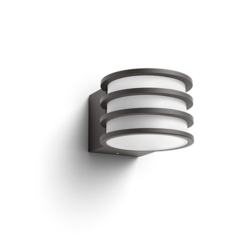 Hue White Lucca Outdoor Wandleuchte anthrazit