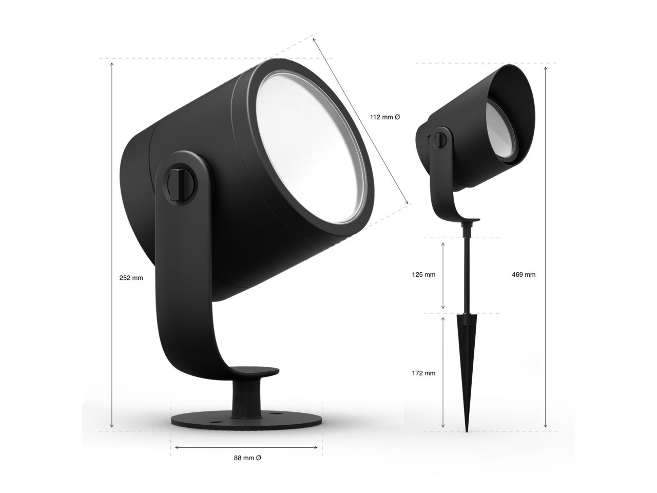 Paralume Antiabbagliamento Per Faretti Philips Hue Lily Spot – Made In Germany