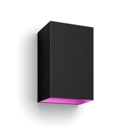 German:An image of product of the Resonate Outdoor Wandleuchte schwarz