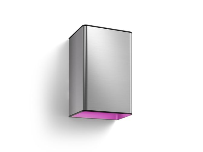 Close up of front of Resonate Outdoor wall light