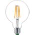Ultraeffizient Filament-Lampe transparent 60W G95 E27