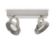 PHILIPS LED &agrave; intensit&eacute; r&eacute;glable Double spot Spur