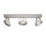 PHILIPS LED &agrave; intensit&eacute; r&eacute;glable Spot triple Spur