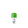 8W (60W) E26 Green Bulb