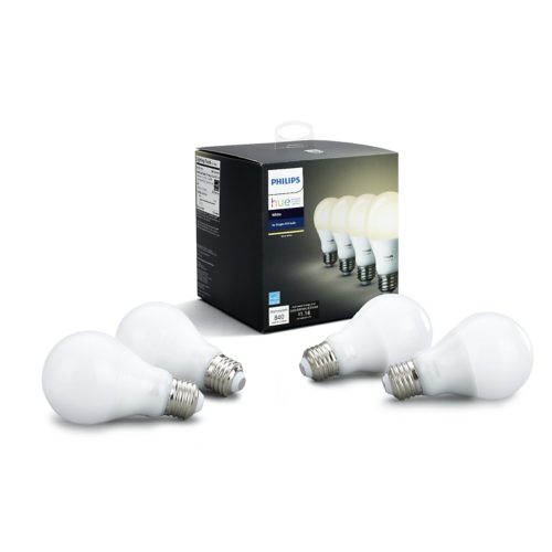 Philips Hue E26 White and Color４個セット Hue 2-pack A19 E26 LED Bulb 60W - White | Philips Hue