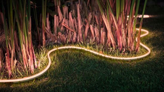 Faixa de luz flexível para moldar e dobrar