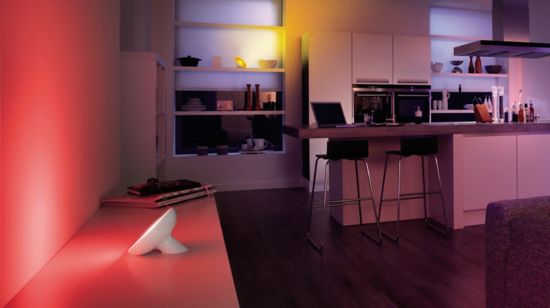 Accent your home with colored smart light