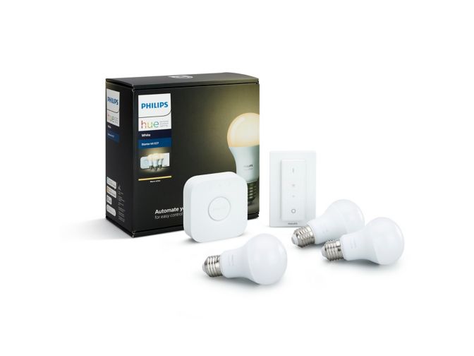 German:An image of product of the Hue White Starter-Kit, E27