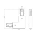 Dimension Drawing (without table) - ZCS033 LCP WH