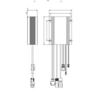 Dimension Drawing (without table) - ZJS402 CCC 400Wp 24V RS SOLAR