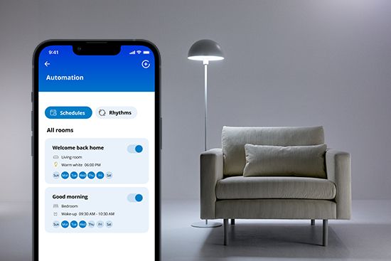 Programmer et automatiser facilement les lumières et appareils connectés