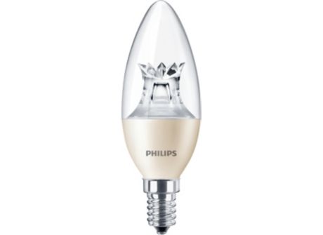 MAS LEDcandle DT 6-40W E14 B38 CL_AP
