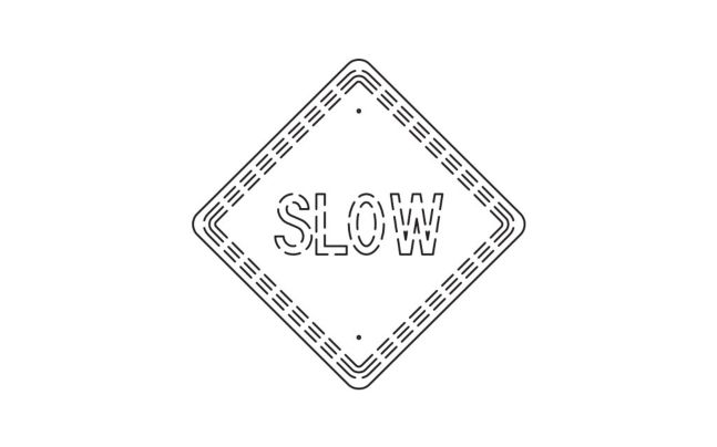 Flat Sign Backs