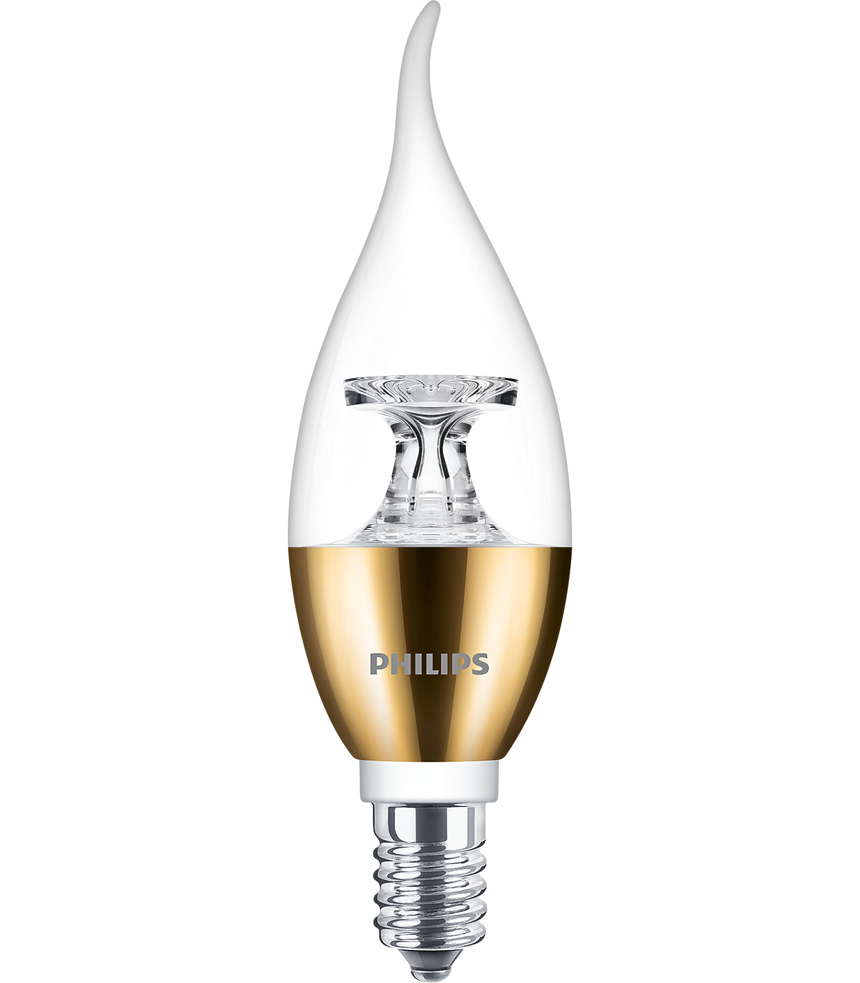透明 LED 蜡烛泡，为您的家居平添舒适闪亮氛围